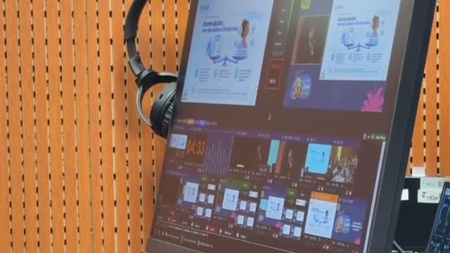 Transmissão ao vivo de webinars e eventos