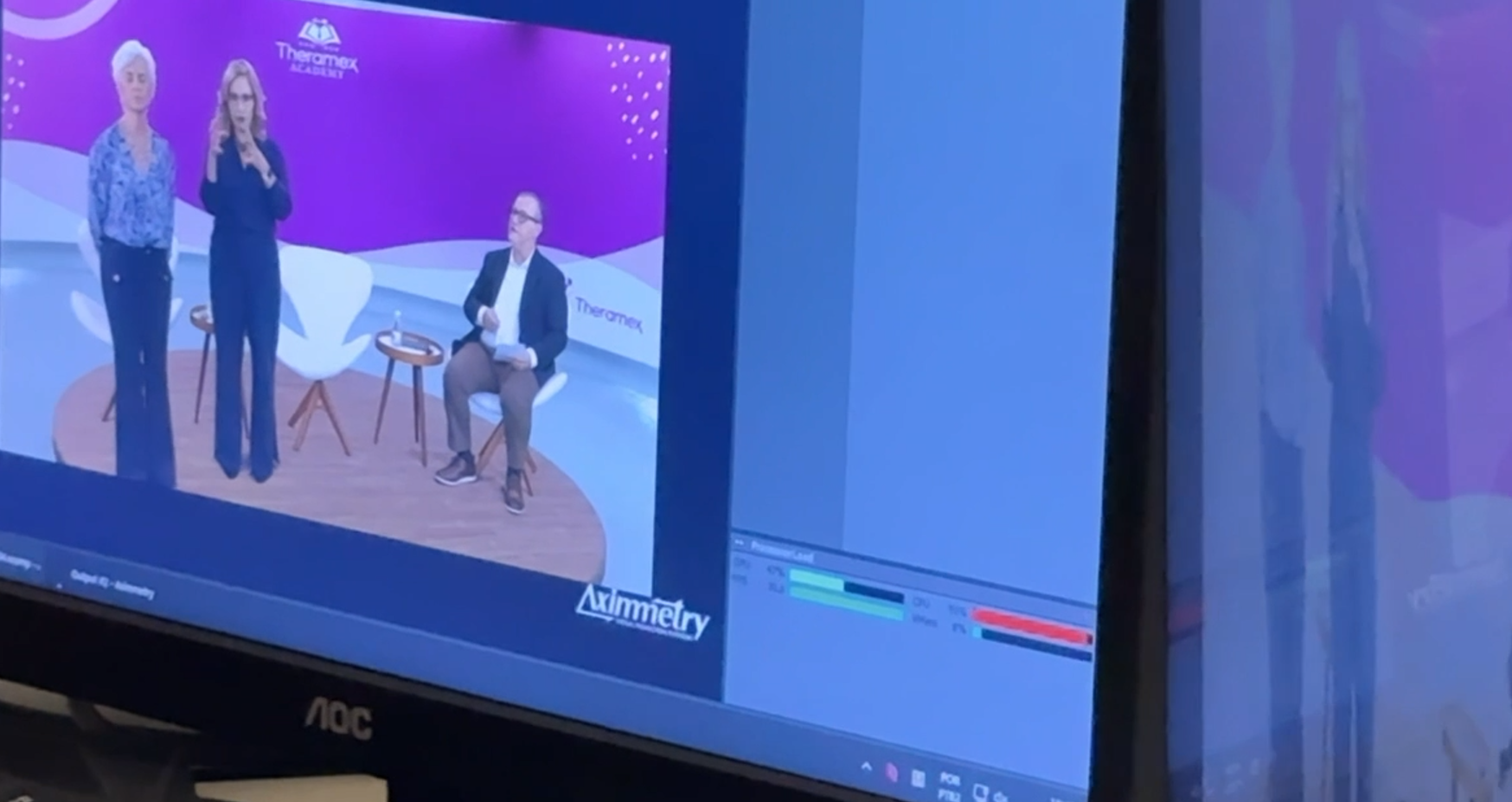 Evento ao vivo | Chroma Key | Theramex Summit 4